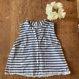 Madewell Button Up Tank